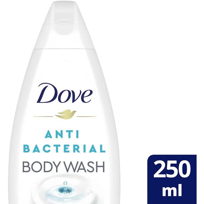 DOVE BODY WASH  ANTIBACTERIAL 250