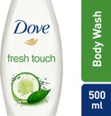 DOVE BODY WASH GO FRESH  TOUCH 500 ML