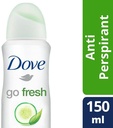 DOVE DEO SPRAY GO FRESH GREEN TEA 150 ML