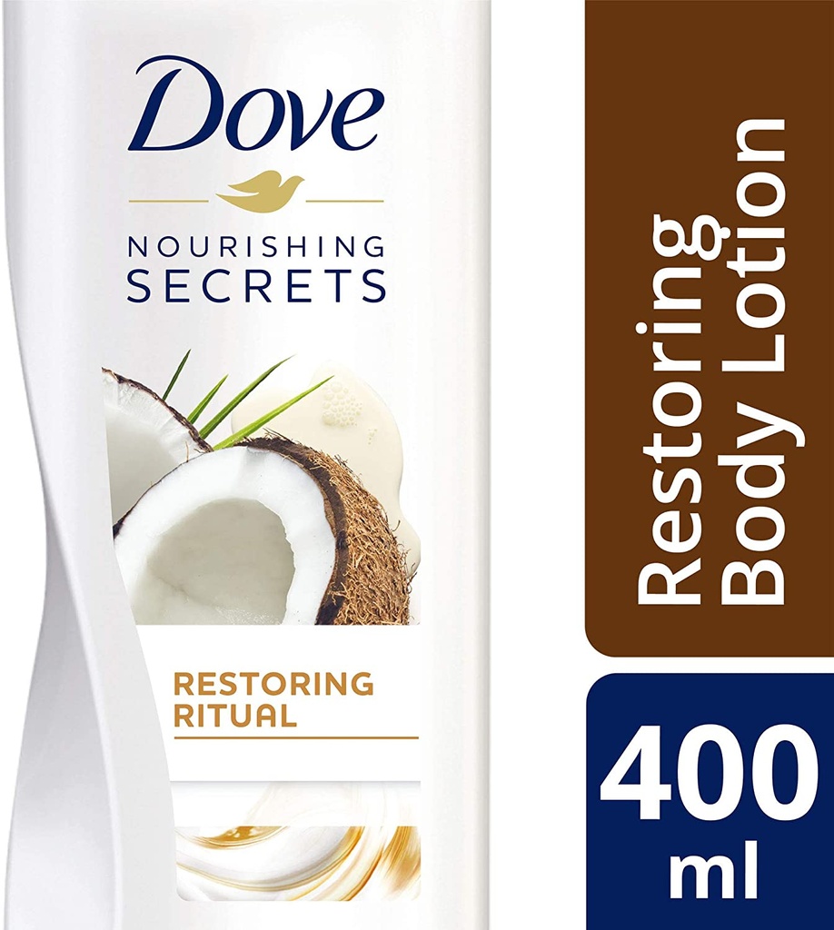 DOVE RESTORING RITUAL BODY LOTION 400 ML 