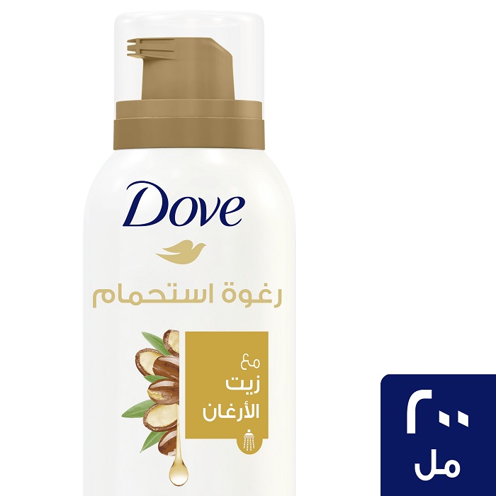 DOVE SHOWER MOUSSE ARGAN OIL 200 ML