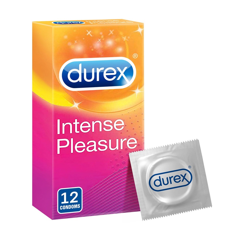 DUREX INTENSE PLEASURE CONDOM 12 PCS