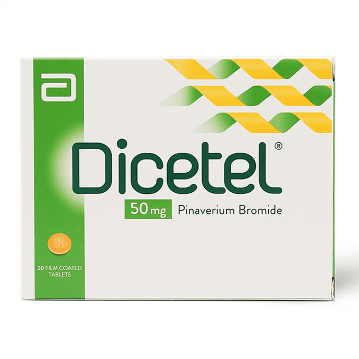 Dicetel Irritable Bowel Syndrome 50 MG 20 Pieces