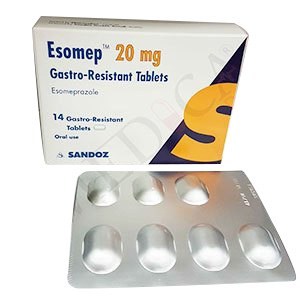 Esomep Antiulcerants 20Mg 14 Pieces