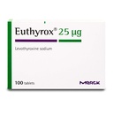 Euthyrox Antithyroid Agent 25 Mg 100 Pieces