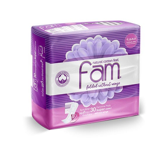 فام ماكس مع أجنحة سوبر 30 فوطة عبوة واحدة