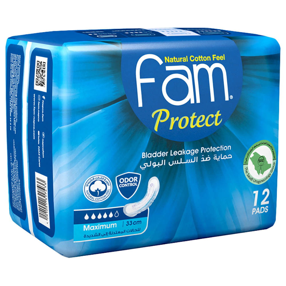 FAM PROTEC ODOR MAXIMUM 9 X 12 PAD