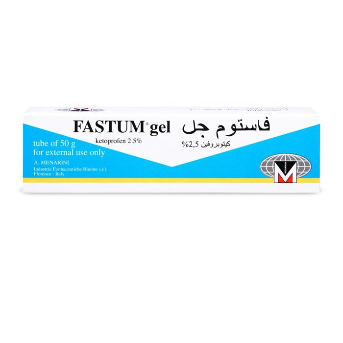 FASTUM 2.5 % GEL 50 GM