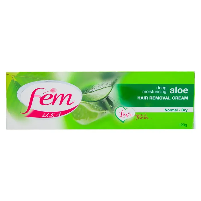 FEM HAIR REMOVAL CREAM OILY SKIN ALOE VERA 120 G