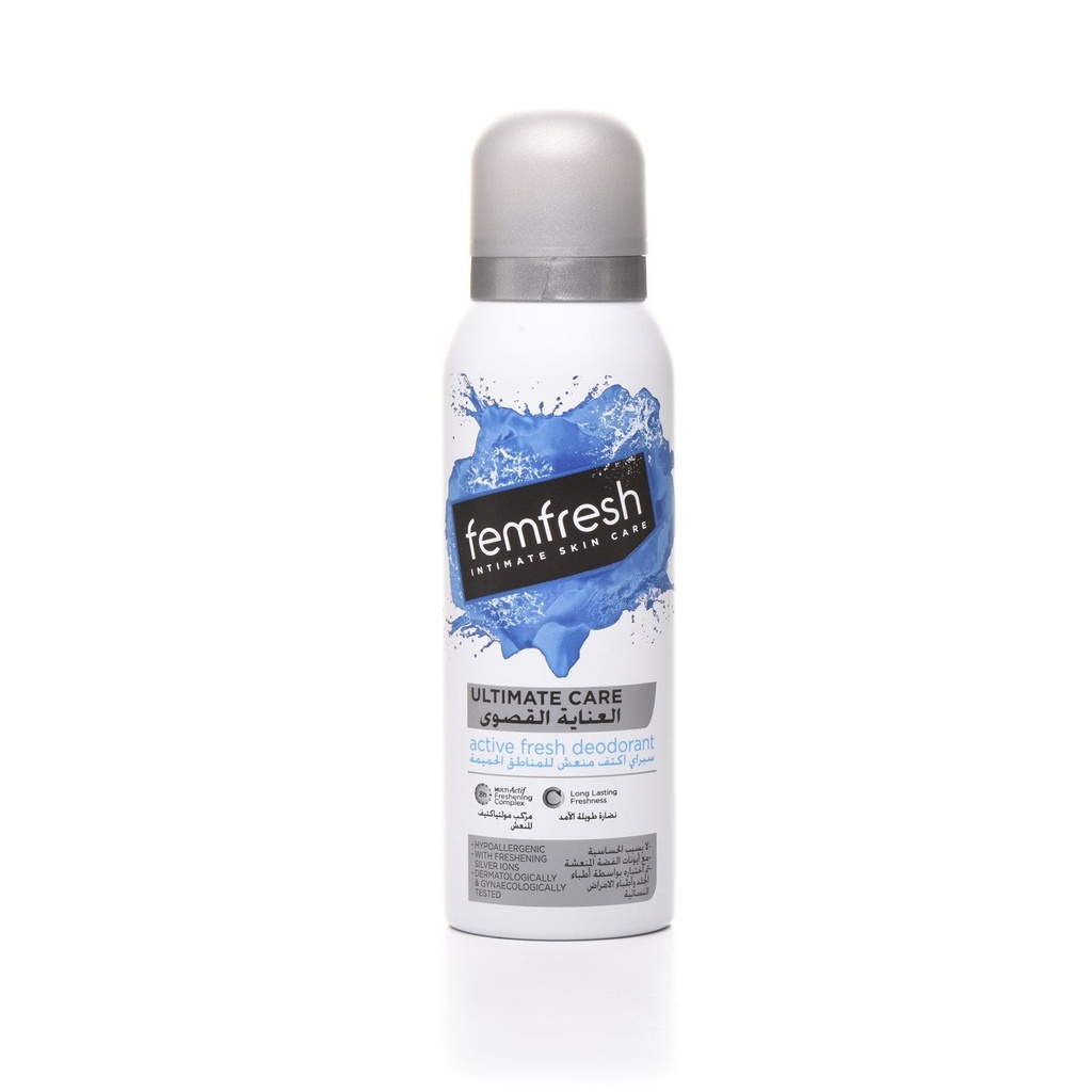 FEMFRESH ULTIMATE CARE ACTIVE FRESH DPEO SRAY 125