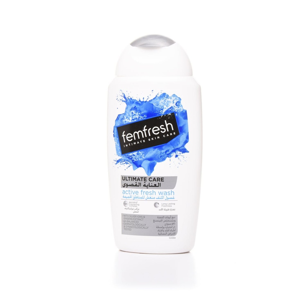 FEMFRESH ULTIMATE CARE ACTIVE FRESH WASH 250 ML