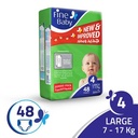 FINE BABY  7 -17 KG  LARG 48 Diaper