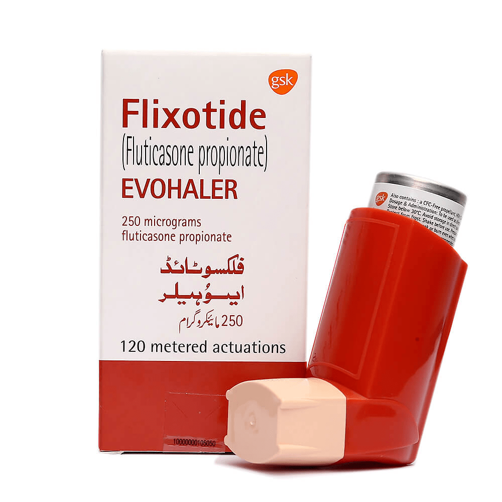 FLIXOTIDE EVOHALER 250MCG