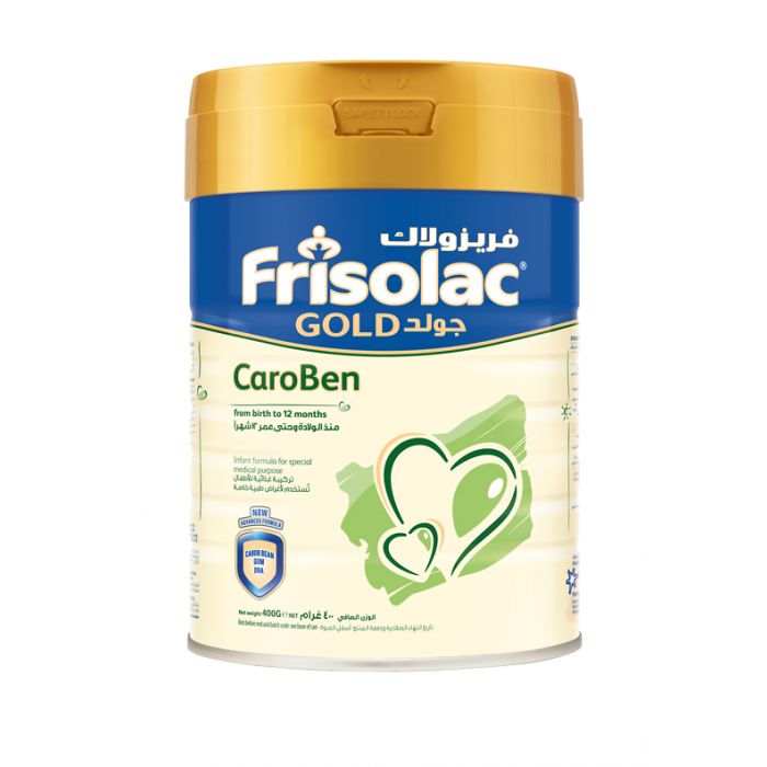 FRISOLAC GOLD CAROBEN 400 GM 