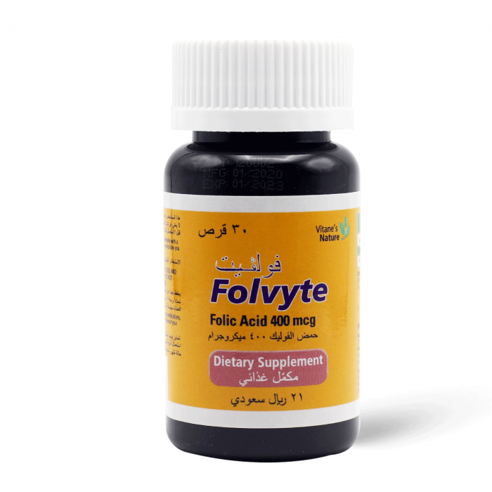 Folvyte Dietary Supplement 30 Pieces