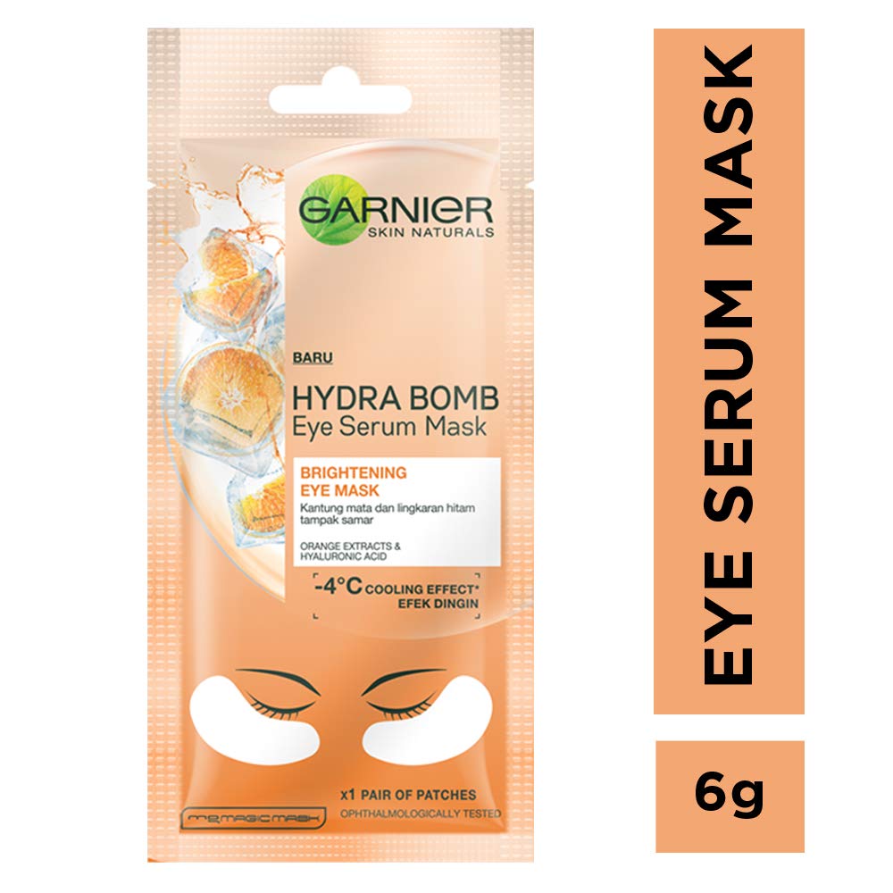 GARNIER SKIN ACTIVE HYDRA BOMB EYE TISSUE MASK 6 G