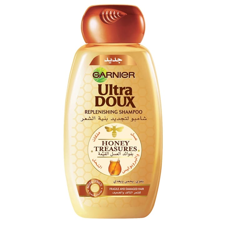 GARNIER ULT/ DOU HONEY SHAMPOO DAMAGED HAIR 600 ML