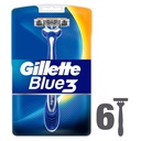 GILLETTE BLUE  COMFORT 6 PRIDE