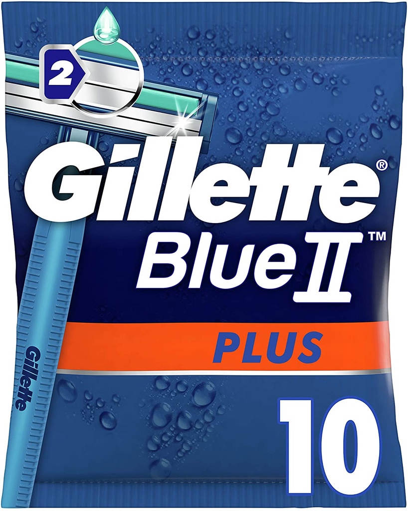 GILLETTE BLUE TT PLUS ULTRA GRIP 10