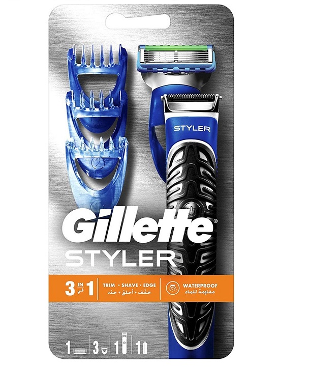 GILLETTE FUSION PROGLIDE STYLER 3 IN 1 RAZOR POWER