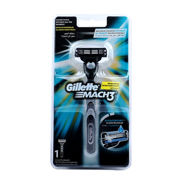 GILLETTE MACH3 RAZOR   1 UP