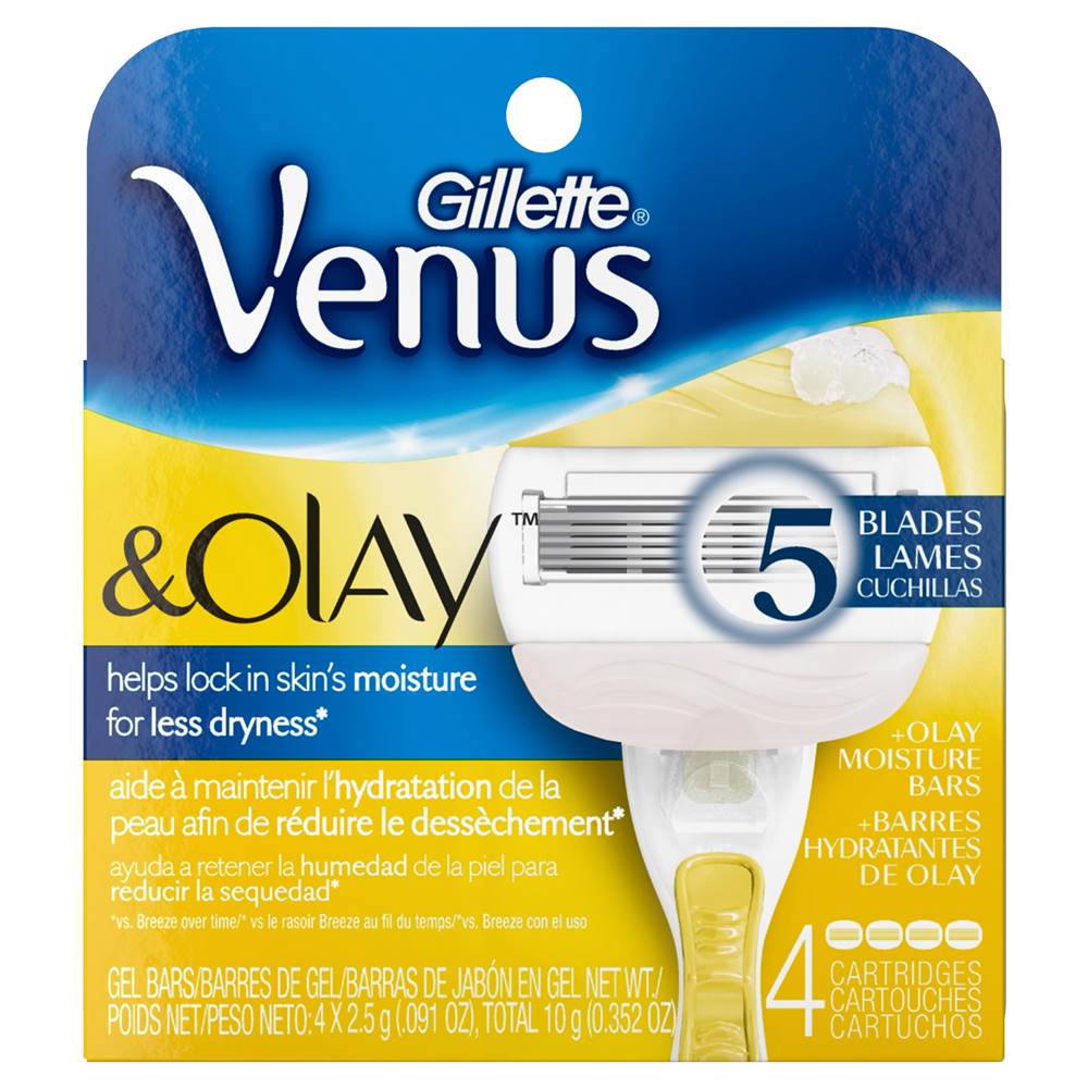 GILLETTE VENUS &OLAY BASE 5 BLADS 32197