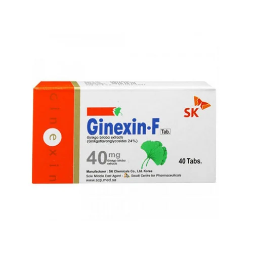 GINEXIN -F 40MG 40 TABLETS