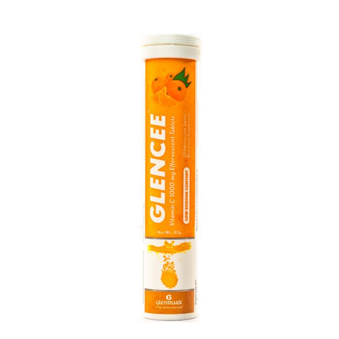 GLENCEE VITAMIN C 1000 MG EFF 20 TAB