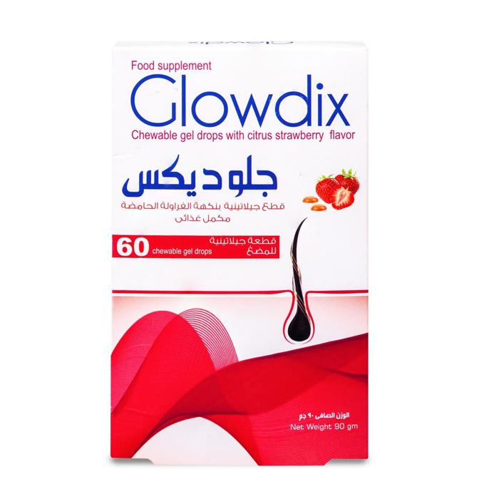 GLOWDIX 60 CHEWABLE GEL DROP