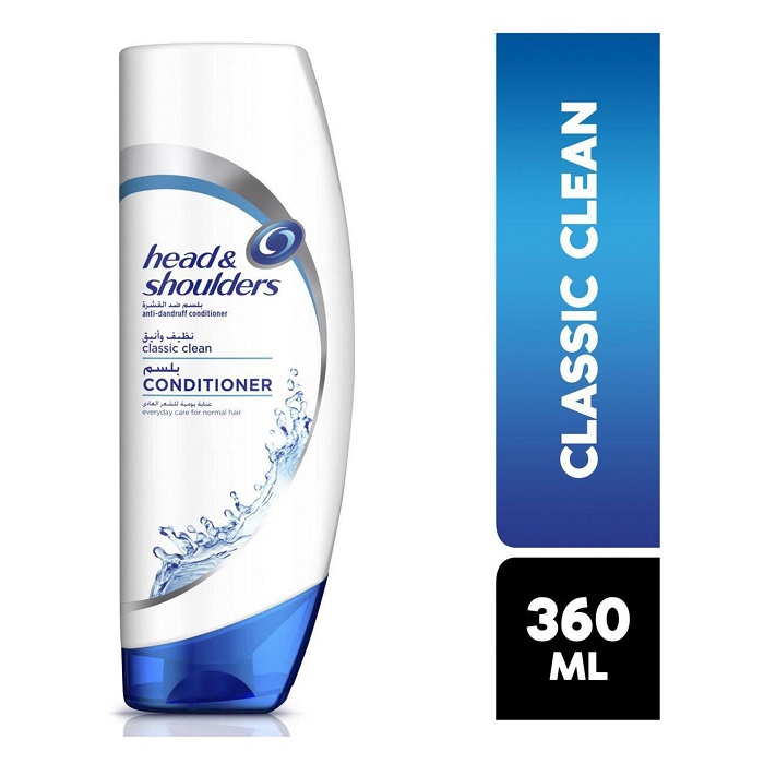 HEAD & SHOULDERS CONDITIONER  CLASSIC CLEAN 360ML