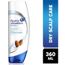 HEAD & SHOULDERS CONDITIONER MOISTURIZING SCALP CARE 360ML