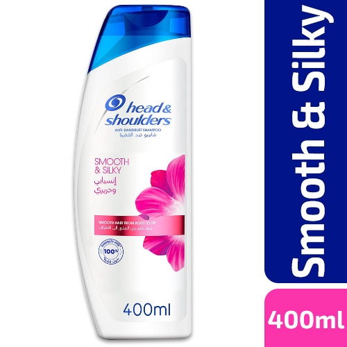 HEAD & SHOULDERS SHAMPOO 2 X 1 LIVELY & SILKY 400ML