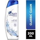 HEAD & SHOULDERS SHAMPOO CLASSIC CLEAN 200ML