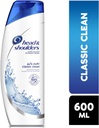 HEAD & SHOULDERS SHAMPOO CLASSIC CLEAN 600ML