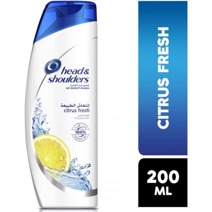 HEAD & SHOULDERS SHAMPOO NATURAL FRESH 200ML