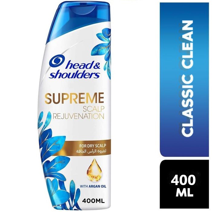 HEAD & SHOULDERS SUPREME  REJUVENATION SHAMPOO 400ML