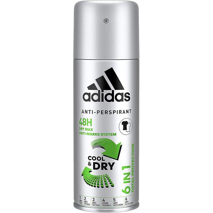 ADIDAS DEO SPRAY COOL&DRY 6 IN 1 150 ML 