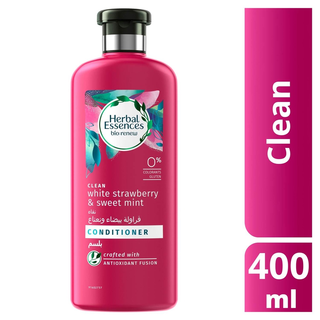 HERBAL ESS WHITE STRWBERRY SWEET CONDITIONER 400ML