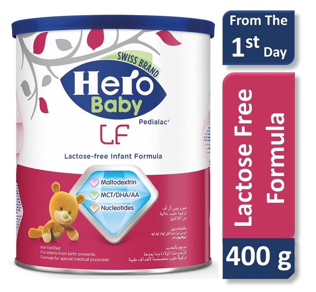 HERO BABY MILK LF 400 GM 