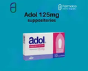 ADOL 125 MG RECTAL SUPPOSITORIES