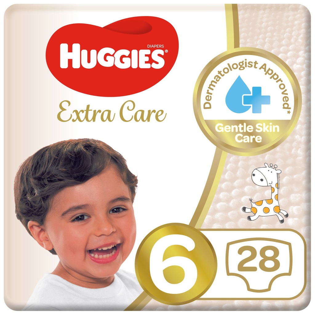 HUGGIES EXTRA CARE XXL  NO 6 4 X28