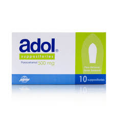 ADOL 500 MG SUPP