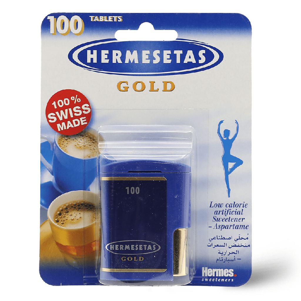 Hermesetas Sweetener Gold 100 Pieces