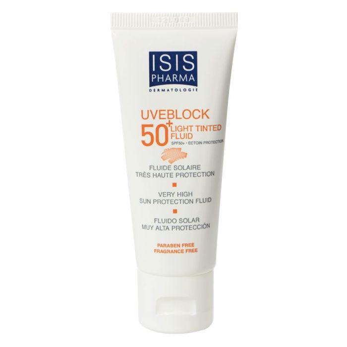 ISIS UVEBLOCK SPF 50 +LIGHT TINTED FLUID 40 ML