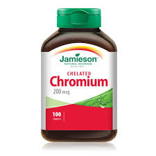 JAMIESON CHROMIUM 200 MCG 100 TAB