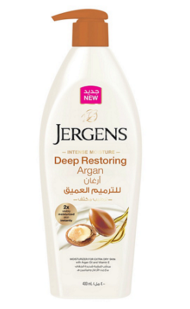 JERGENS DEEP RESTORING ARGANLOTION 400 ML