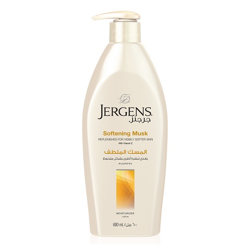 JERGENS SOFTENING  MUSK LOTION  600ML