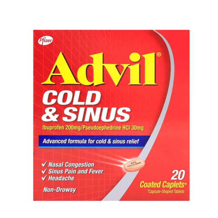 ADVIL COLD AND SINUS 20 CAPLET