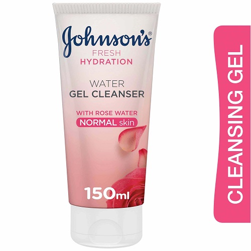 JOHNSON GEL CLEANSER WITH ROSE WATER 150 ML 