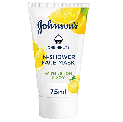 JOHNSON IN SHOWER FACE MASK LEMON SOY75 ML 